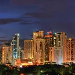 Kl skyline night hdr
